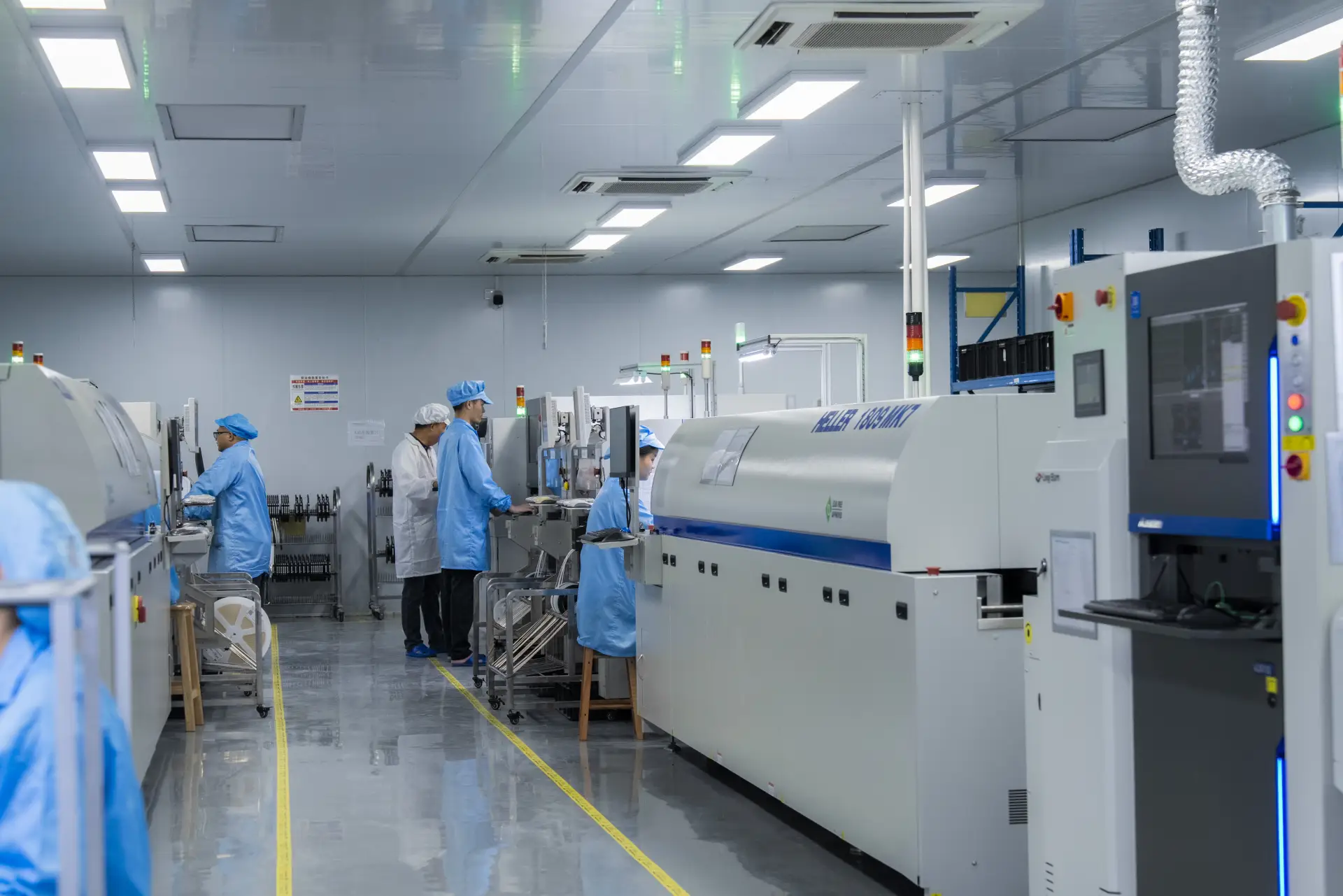SMT cleanroom production line